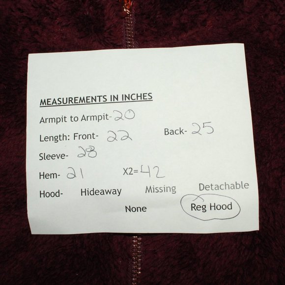 NEW! RBX 100% Polyester 1/4 Zip Sherpa Hooded Pull - Picture 15 of 15